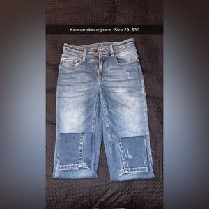 KanCan Light Blue Boyfriend Jeans